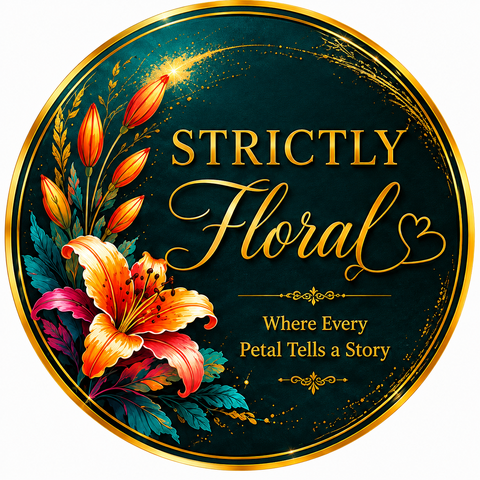 Strictly Floral logo